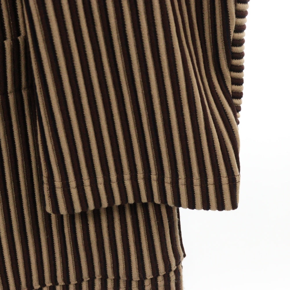 Jieda(ジエダ) 21SS RIPPLE TAILORED リップル テーラードジャケット ブラウン Jie-21S-JK05