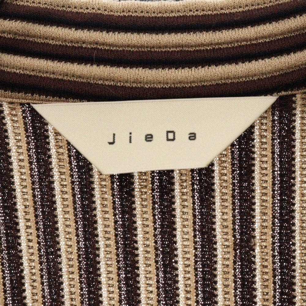 Jieda(ジエダ) 21SS RIPPLE TAILORED リップル テーラードジャケット ブラウン Jie-21S-JK05