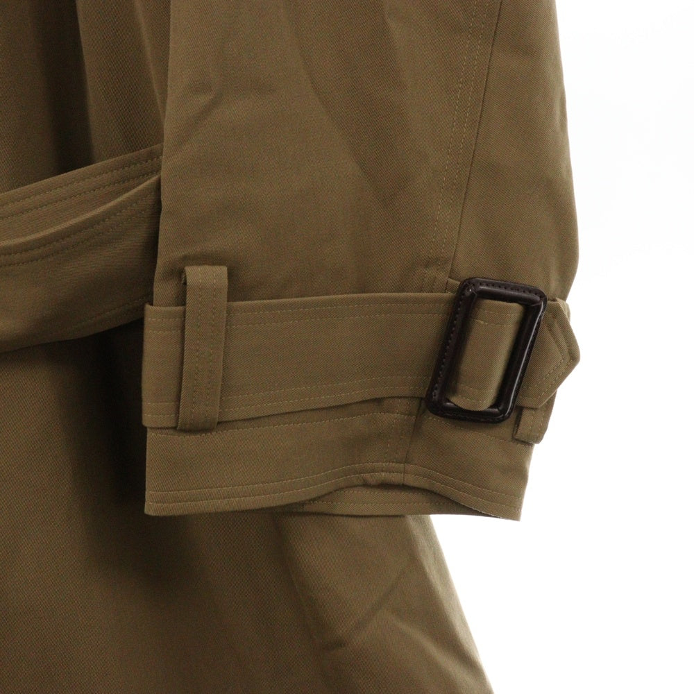 YOKE(ヨーク) 21AW OVERSIZED DOUBLE BRESTED COAT オーバーサイズ ダブルブレスト トレンチコート ブラウン YK21AW0256C