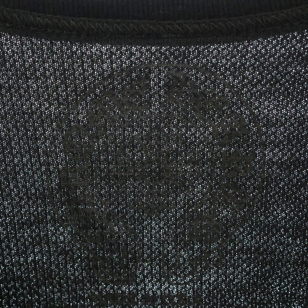 CHROME HEARTS(クロムハーツ) CH L S 1 Thermal 袖フローラルサーマル長袖カットソー ブラック