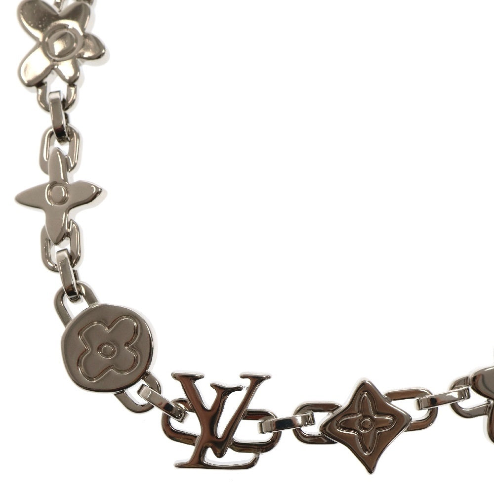 LOUIS VUITTON(ルイヴィトン) メタル モノグラム クラギー ネックレス シルバー M01880