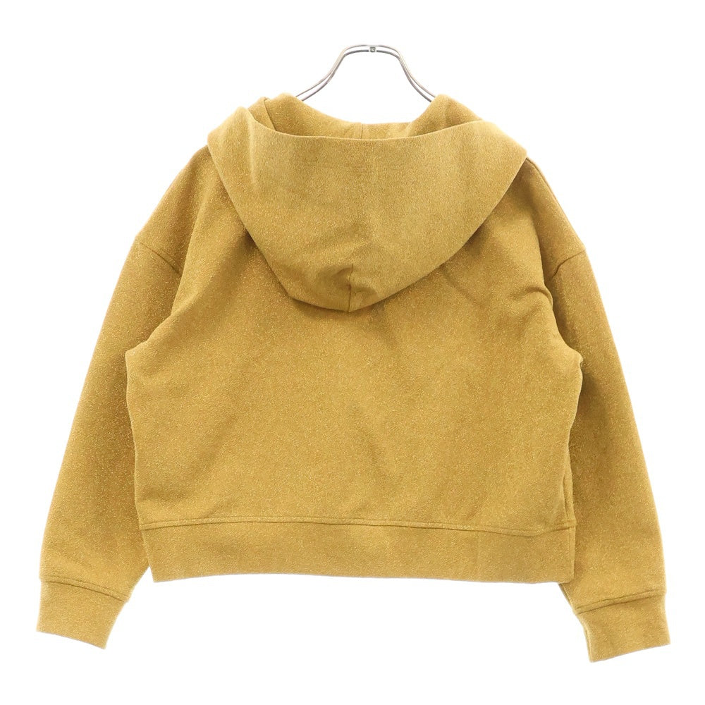 VALENTINO(ヴァレンチノ) フロントロゴチェーン スリッド レディース プルオーバーパーカー ゴールド 283MF20Y7PF