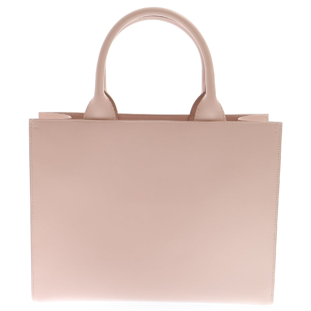 DOLCE & GABBANA(ドルチェアンドガッバーナ) DGデイリー レザー ショッピング ハンドバッグ ピンク BB70233