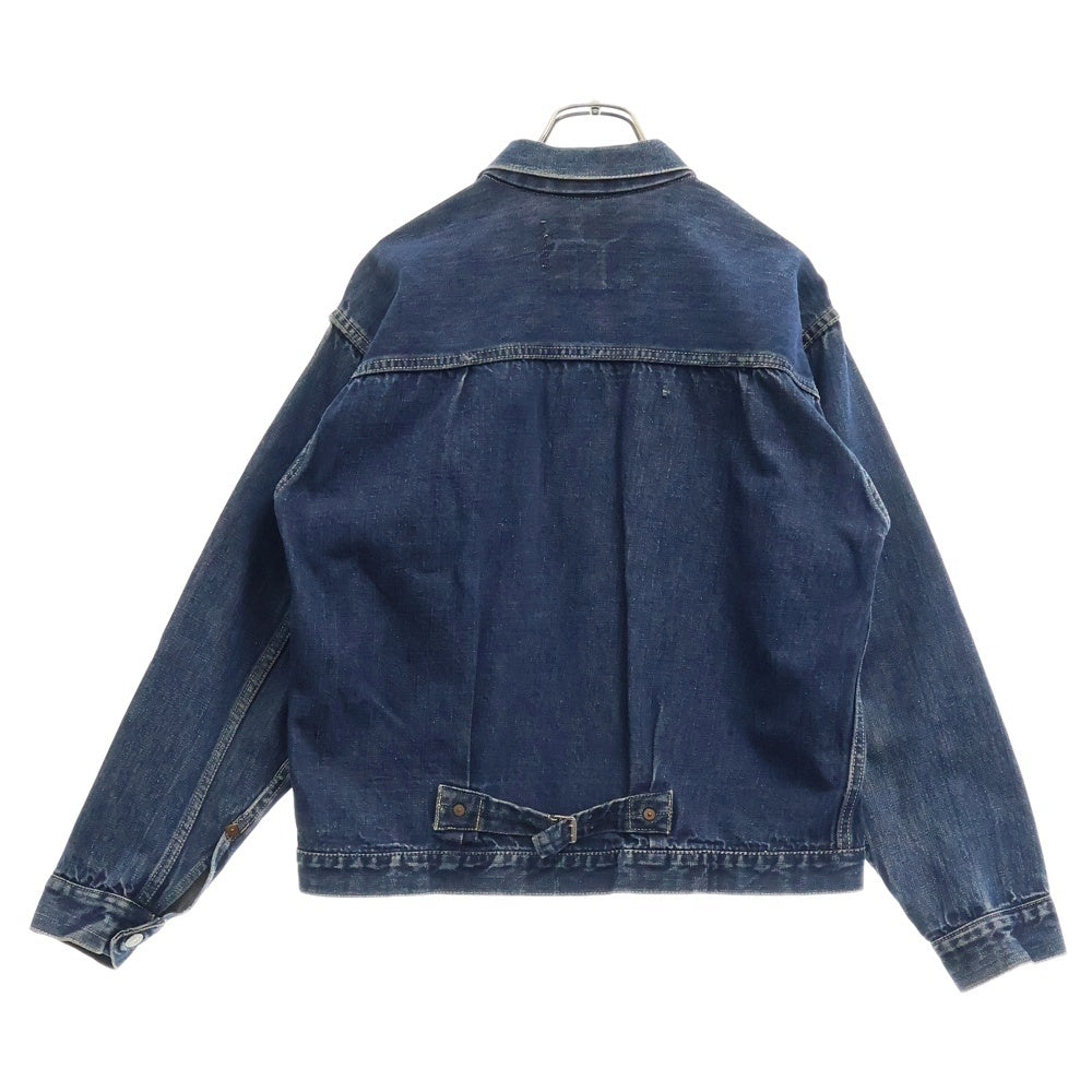 Levi's(リーバイス) 40s VINTAGE 1st 506XX 46MODEL 片面タブ BIG E ボタン裏刻無刻印 針刺しバックルバック ヤスリバックル デニムジャケット インディゴ