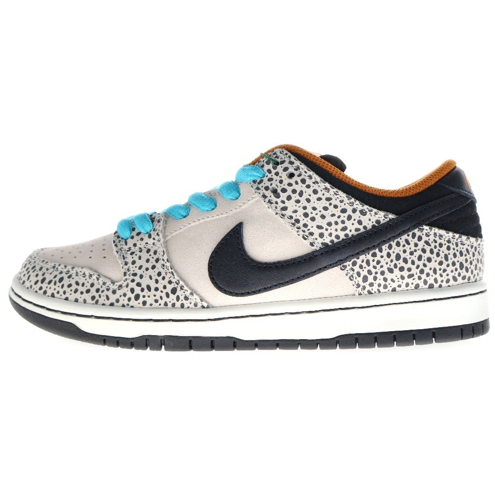 NIKE SB(ナイキエスビー) SB DUNK LOW PRO PHANTOM AND BLACK FZ1233-002 ダンク ローカットスニーカープロ エレクトリックサファリ ファントムアンドブラック US7.5/25.5cm