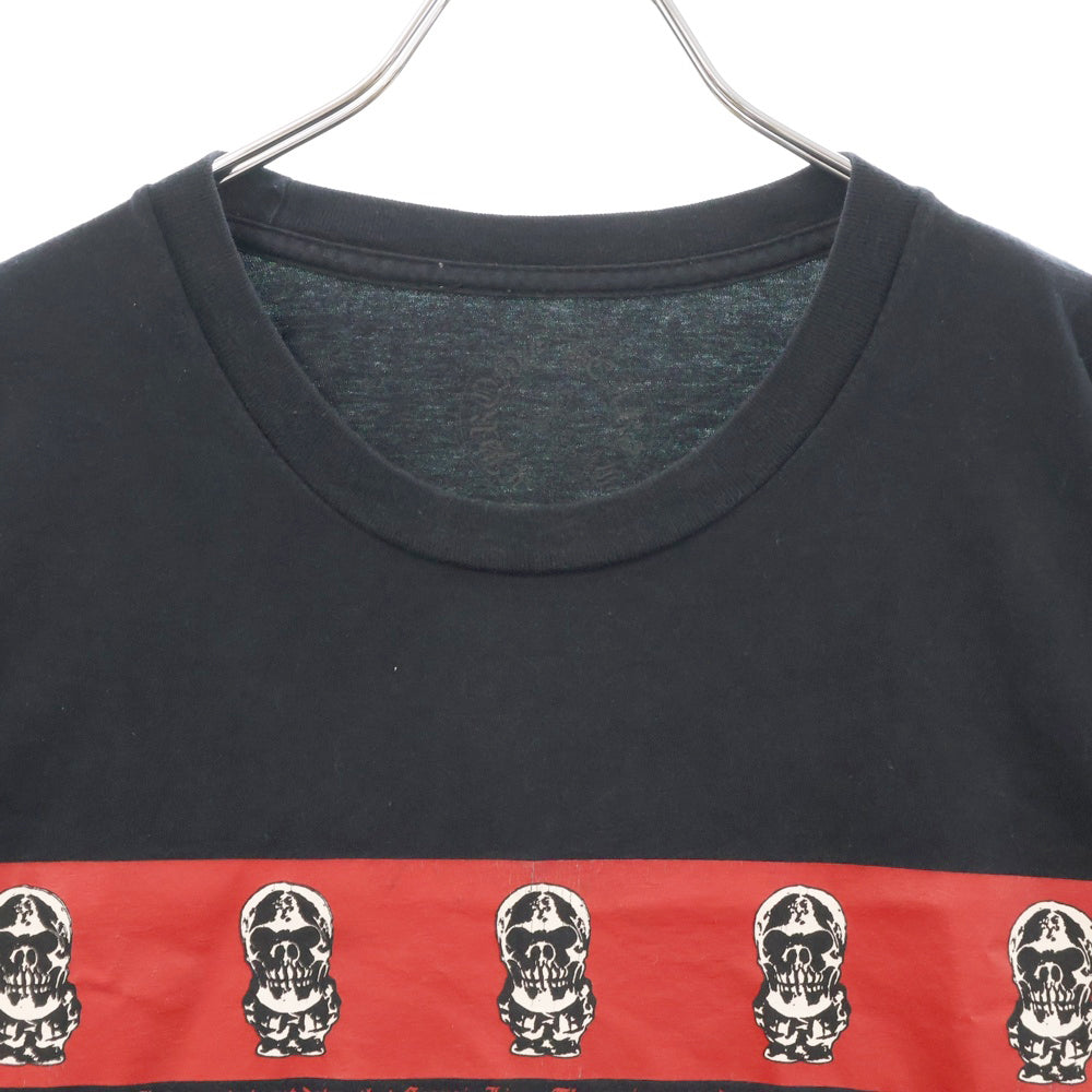CHROME HEARTS(クロムハーツ) DELPHINO TRAIN FOTI L/S TEE フォティ 両面プリント クルーネック 長袖Tシャツ ブラック