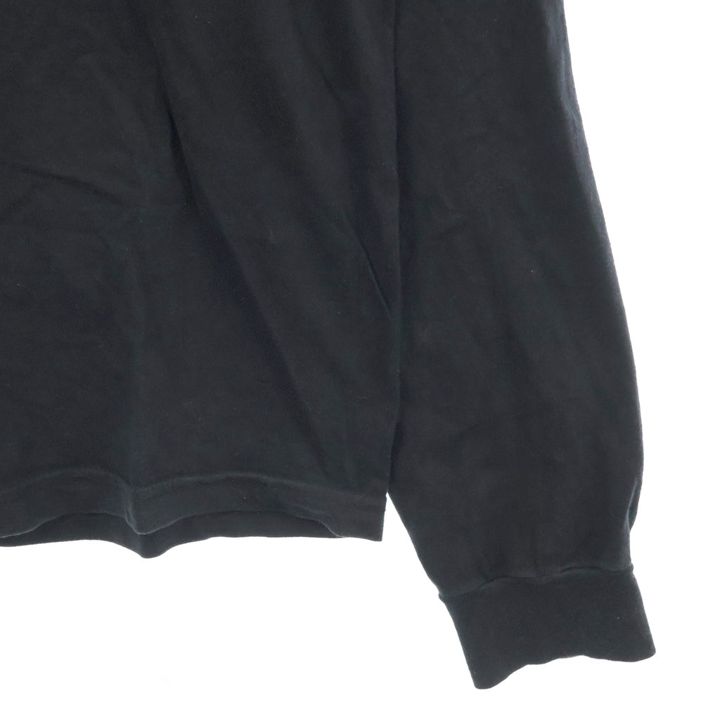 CHROME HEARTS(クロムハーツ) DELPHINO TRAIN FOTI L/S TEE フォティ 両面プリント クルーネック 長袖Tシャツ ブラック