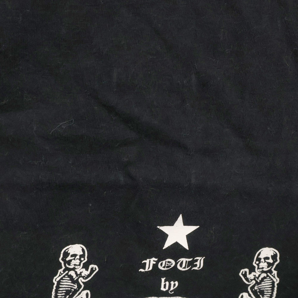 CHROME HEARTS(クロムハーツ) DELPHINO TRAIN FOTI L/S TEE フォティ 両面プリント クルーネック 長袖Tシャツ ブラック
