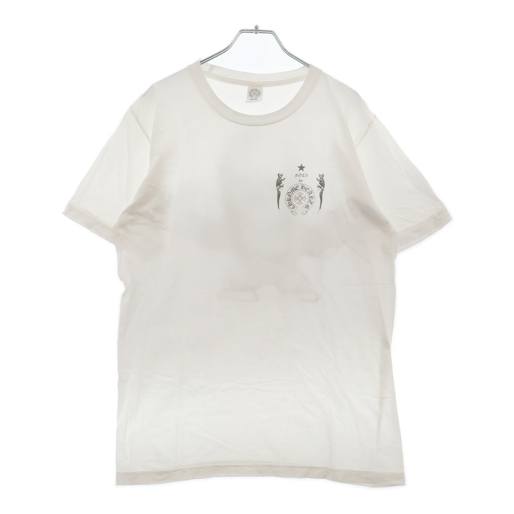CHROME HEARTS(クロムハーツ) FOTI S/S Tee フォティ プリント 半袖Tシャツ カットソー ホワイト