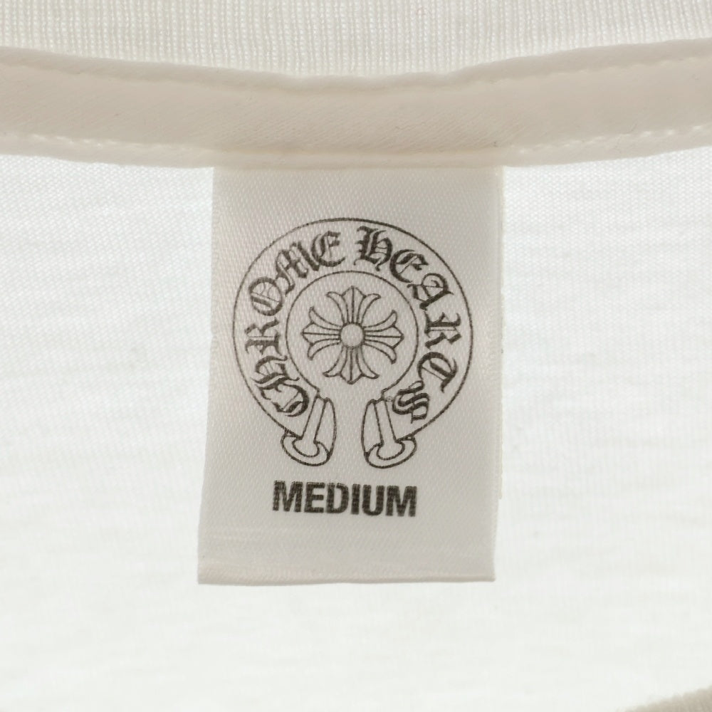CHROME HEARTS(クロムハーツ) FOTI S/S Tee フォティ プリント 半袖Tシャツ カットソー ホワイト