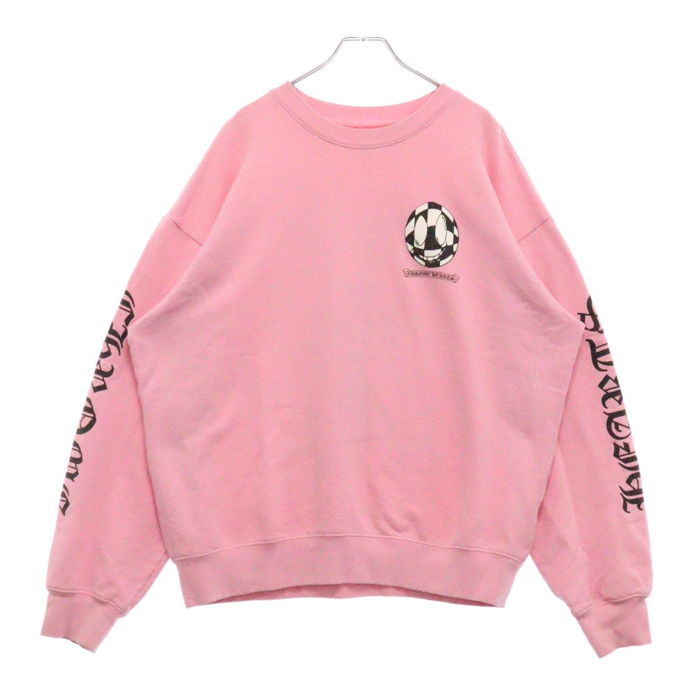 CHROME HEARTS(クロムハーツ) PPO VANITY AFFAIR SWTSHRT MATTY BOYバックプリントスウェットトレーナー ピンク