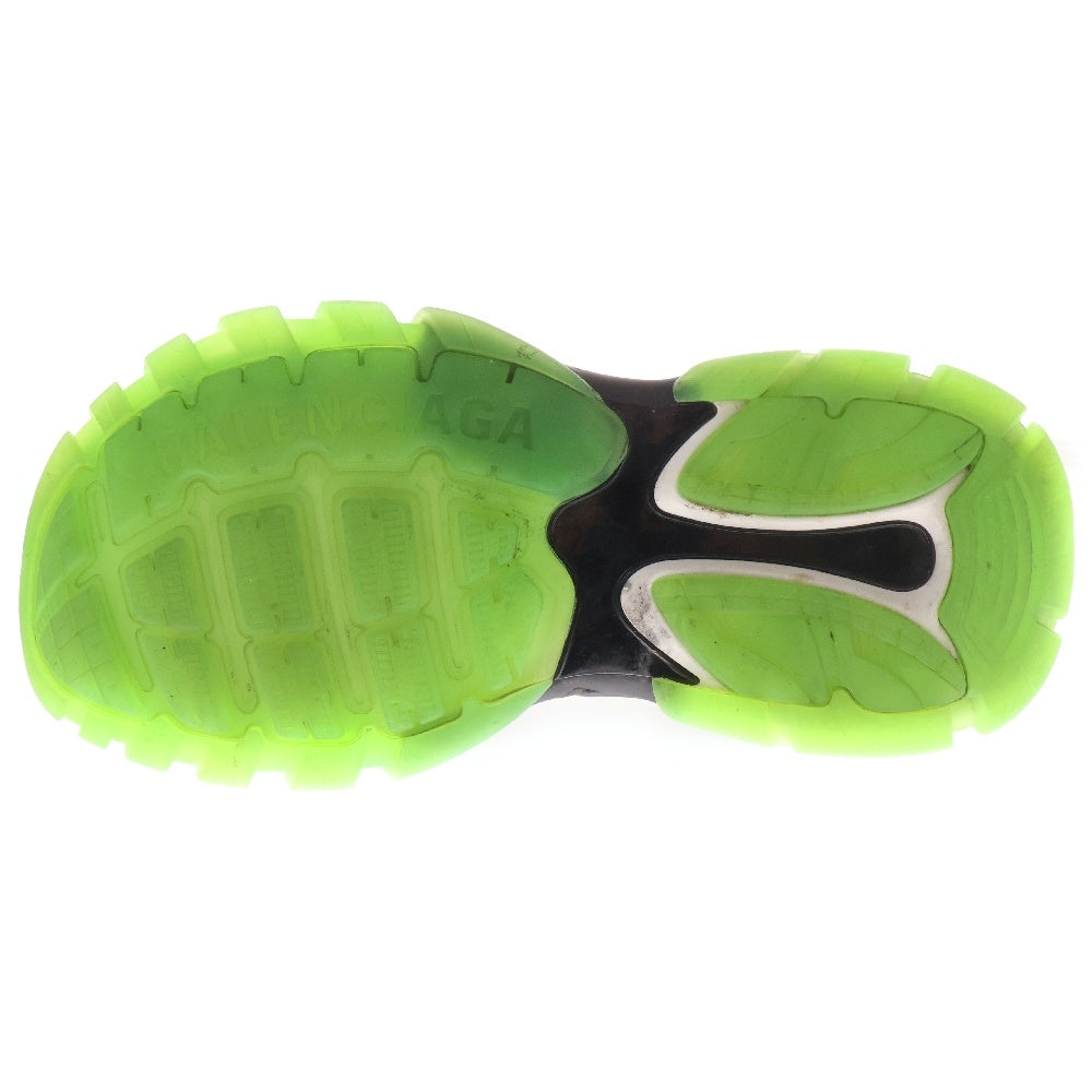 BALENCIAGA(バレンシアガ) Track Sandal ラバーアウトソール トラックサンダル グリーン/ブラック 655954