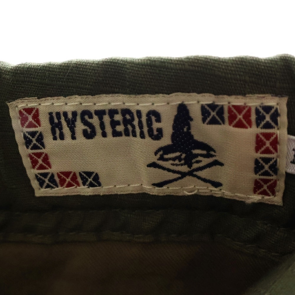 HYSTERIC GLAMOUR(ヒステリックグラマー) リップストップ ショートパンツ ショーツ カーキ 02201AM02