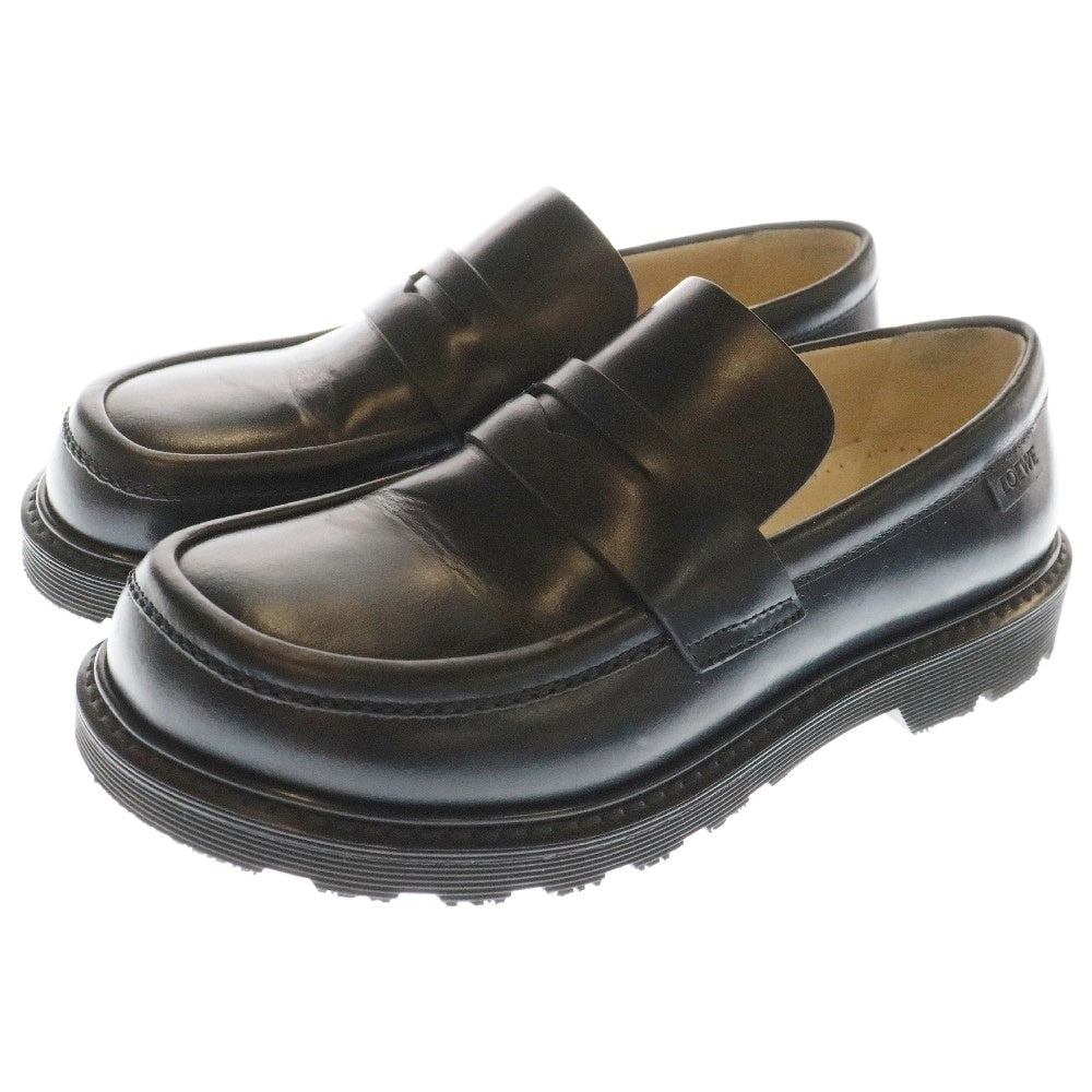 LOEWE(ロエベ) BLAZE LOAFER レディース レザー ローファー ブラック LLSB290X01-ER1100