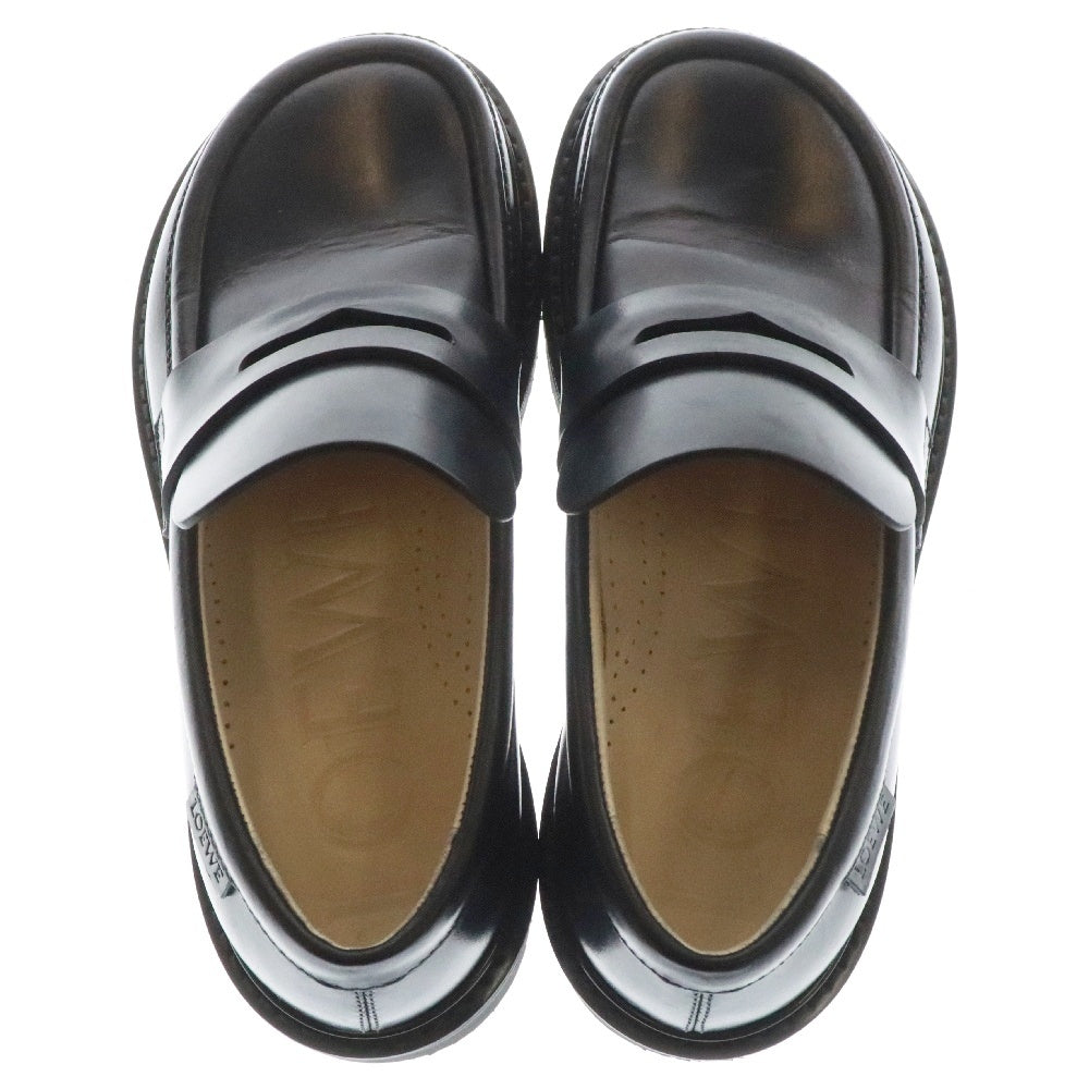 LOEWE(ロエベ) BLAZE LOAFER レディース レザー ローファー ブラック LLSB290X01-ER1100