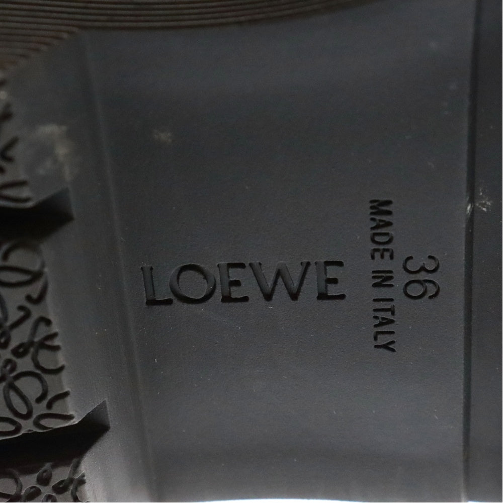 LOEWE(ロエベ) BLAZE LOAFER レディース レザー ローファー ブラック LLSB290X01-ER1100