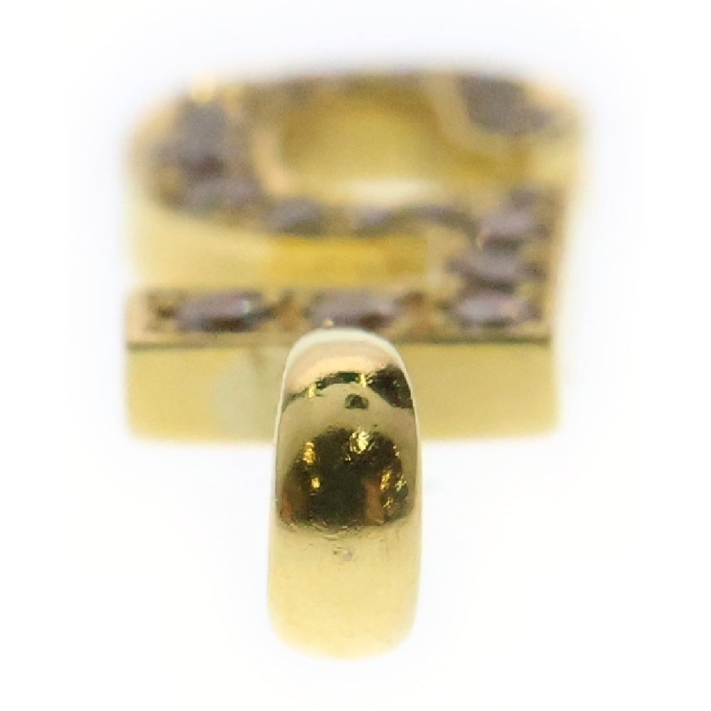 EYEFUNNY(アイファニー) K18YG No.5 ダイヤモンド ペンダントトップ ネックレスチャーム