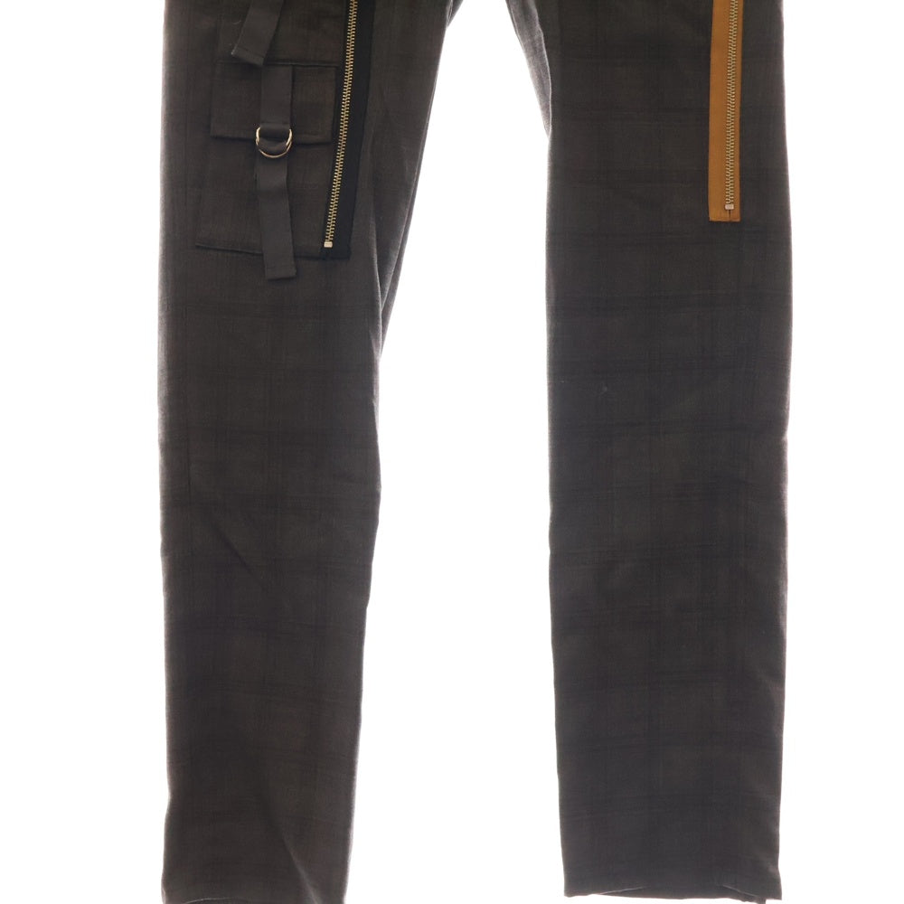 UNDERCOVER(アンダーカバー) 19SS ジップボンテージスリムストレッチ スキニーパンツ ブラック UCW4512-3