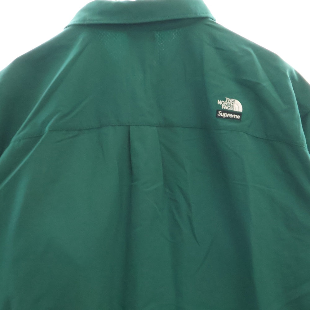 SUPREME(シュプリーム) 22SS Trekking S/S Shirt トレッキングショートスリーブシャツ グリーン NR02211I