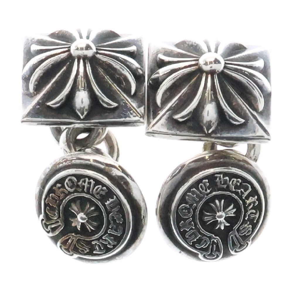 CHROME HEARTS(クロムハーツ) PYRAMID STUD CUFFLINKS ピラミッドスタッズ カフリンクス シルバー