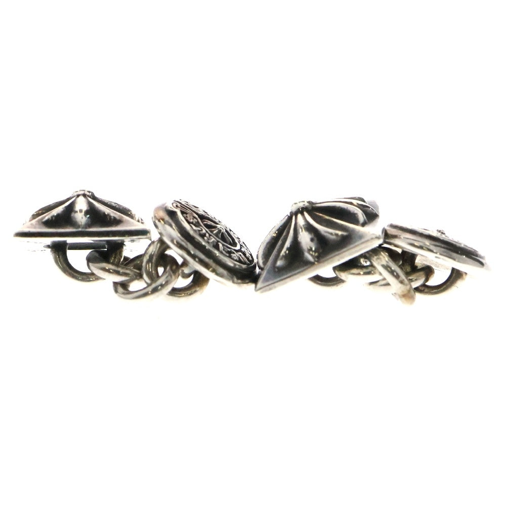 CHROME HEARTS(クロムハーツ) PYRAMID STUD CUFFLINKS ピラミッドスタッズ カフリンクス シルバー