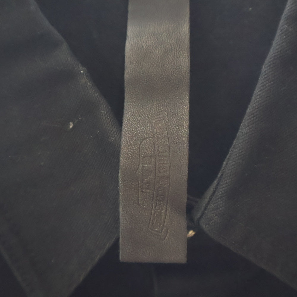 CHROME HEARTS(クロムハーツ) WORK DOG クロスボールボタンワークドッグ長袖シャツ ジャケット ブラック