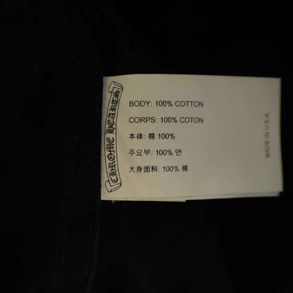 CHROME HEARTS(クロムハーツ) WORK DOG クロスボールボタンワークドッグ長袖シャツ ジャケット ブラック