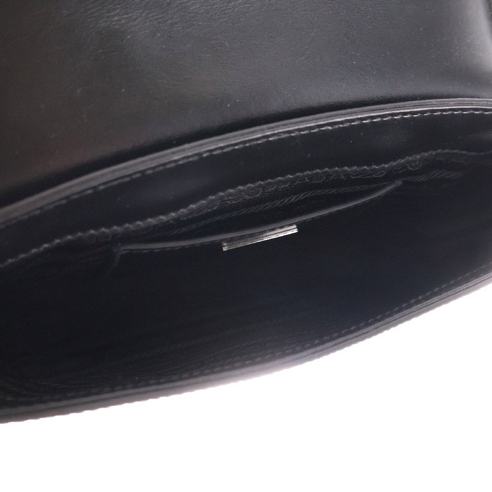 PRADA(プラダ) Saffiano Leather Shoulder Bag サンカクロゴプレート レザーショルダーバッグ ブラック 2VD065 2FAD F0002
