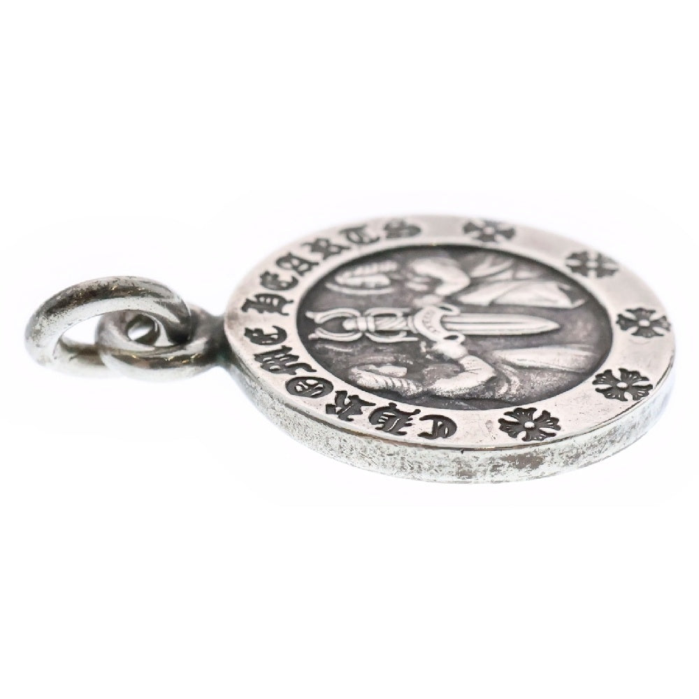CHROME HEARTS(クロムハーツ) CHRM ANGL MDL V2 エンジェルメダルチャーム ペンダントトップ シルバーBCA229