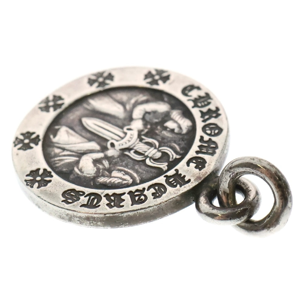 CHROME HEARTS(クロムハーツ) CHRM ANGL MDL V2 エンジェルメダルチャーム ペンダントトップ シルバーBCA229