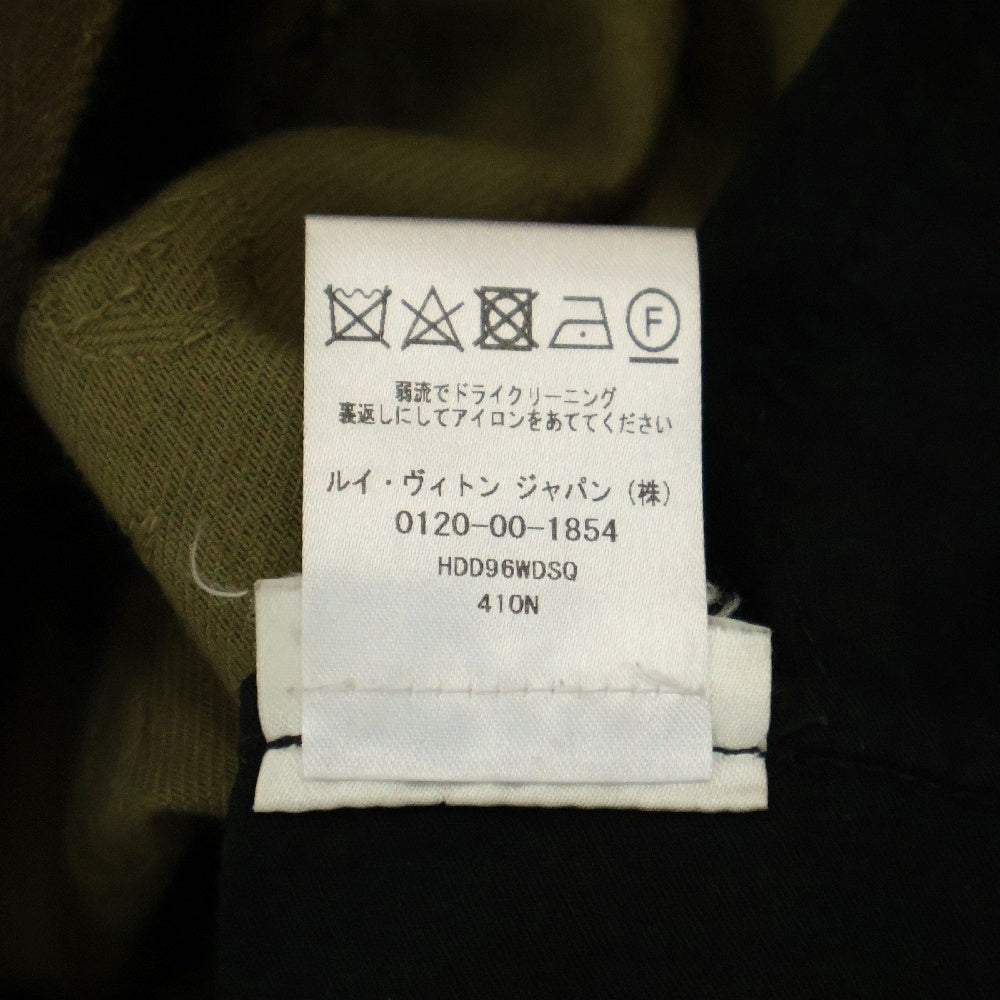 LOUIS VUITTON(ルイヴィトン) 17AW ×SUPREME シュプリーム カモフラ総柄 モノグラムジャガードデニムパンツ 迷彩 カーキ RE172 DSQ HDD96W