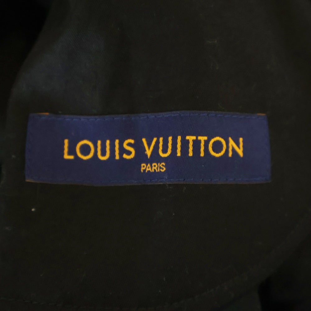 LOUIS VUITTON(ルイヴィトン) 23SS スパンコール装飾サイドライン ウールイージースラックスパンツ ブラック RM231F OF6 HOFP1W