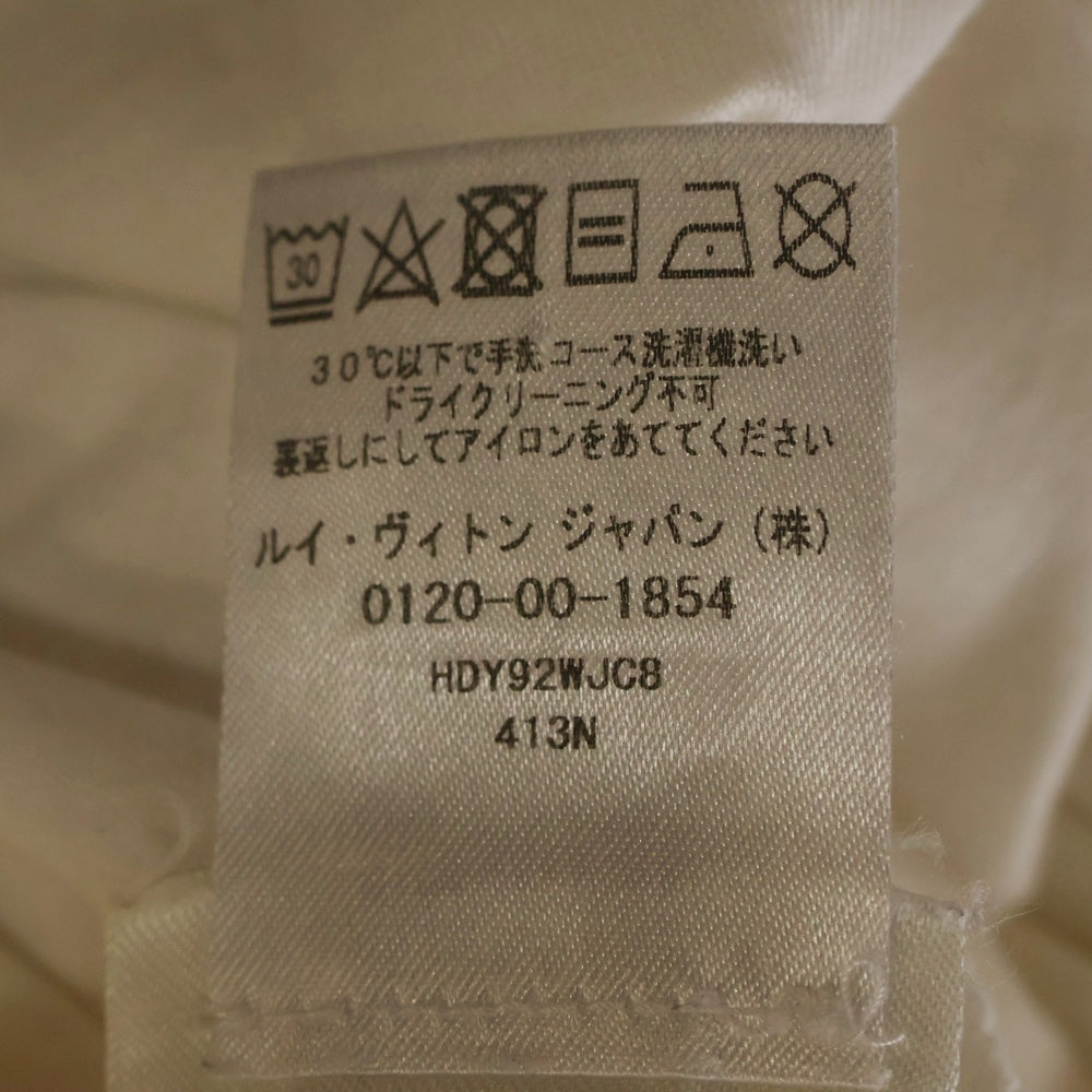 SUPREME(シュプリーム) 17AW ×LOUIS VUITTON ルイヴィトン モノグラムボックスロゴ プリント クルーネック 半袖Tシャツ ホワイト HDY92WJCB