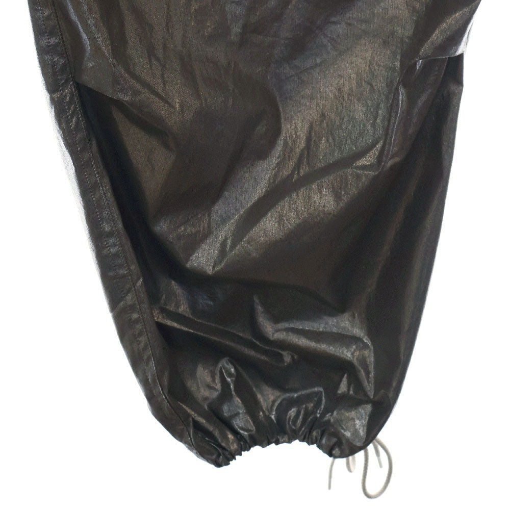 6(ロク) HAKU SILVER PANTS ハク ワイドシルエット パンツ シルバー 8614-202-0622