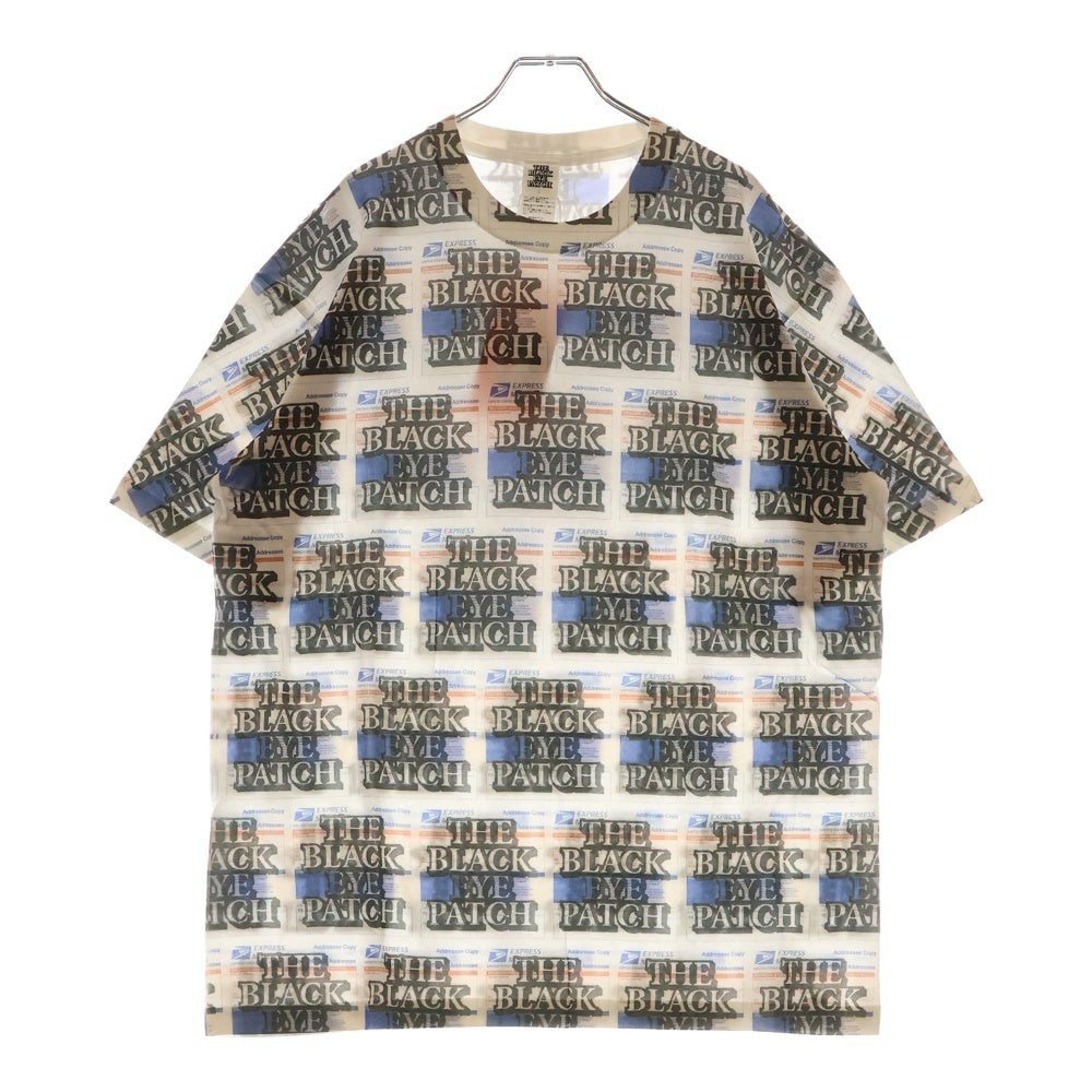 THE BLACK EYE PATCH(ブラックアイパッチ) LABEL INKJET TEE インクジェット プリントTシャツ BEPF18TE03 ホワイト