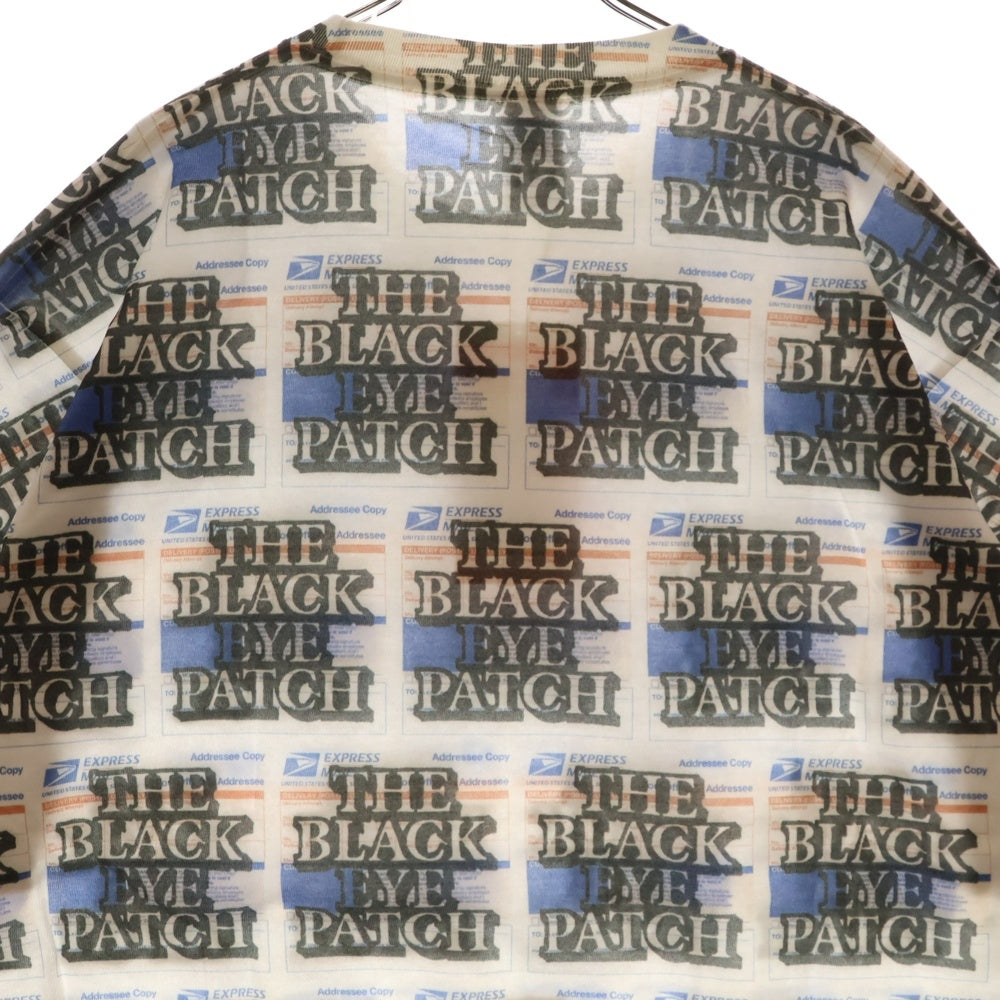 THE BLACK EYE PATCH(ブラックアイパッチ) LABEL INKJET TEE インクジェット プリントTシャツ BEPF18TE03 ホワイト