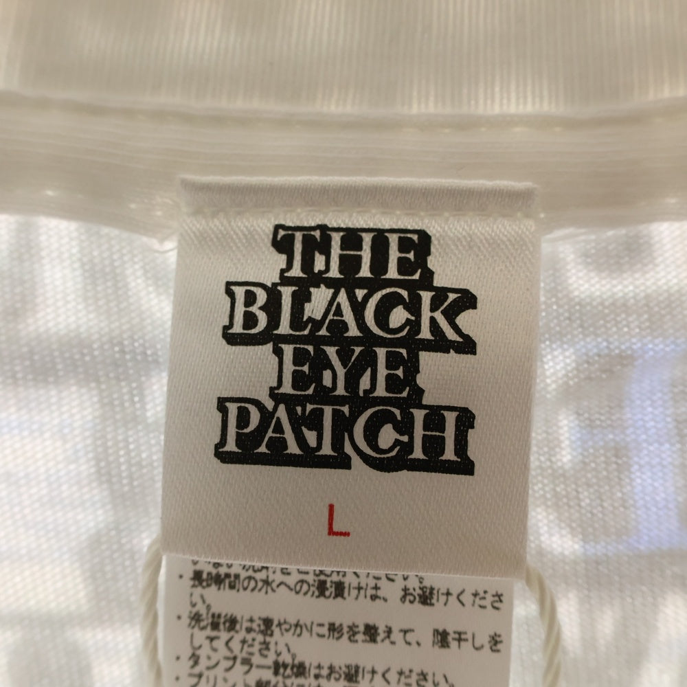 THE BLACK EYE PATCH(ブラックアイパッチ) LABEL INKJET TEE インクジェット プリントTシャツ BEPF18TE03 ホワイト