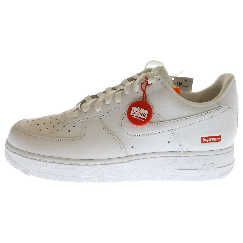 NIKE(ナイキ) ×SUPREME AIR FORCE 1 LOW シュプリーム エアフォース 1 ローカットスニーカー ホワイト US10.5/28.5cm CU9225-100