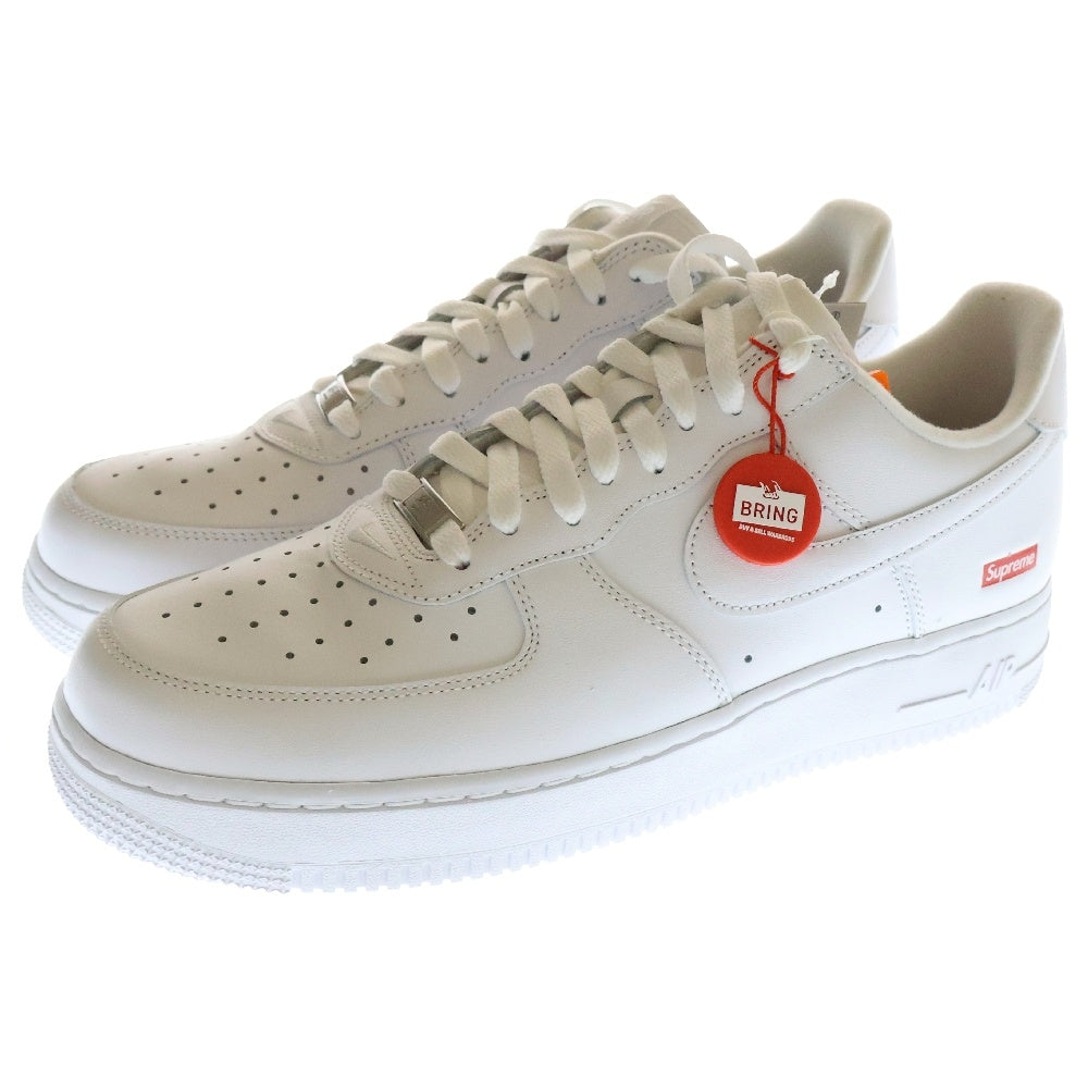 NIKE(ナイキ) ×SUPREME AIR FORCE 1 LOW シュプリーム エアフォース 1 ローカットスニーカー ホワイト US10.5/28.5cm CU9225-100