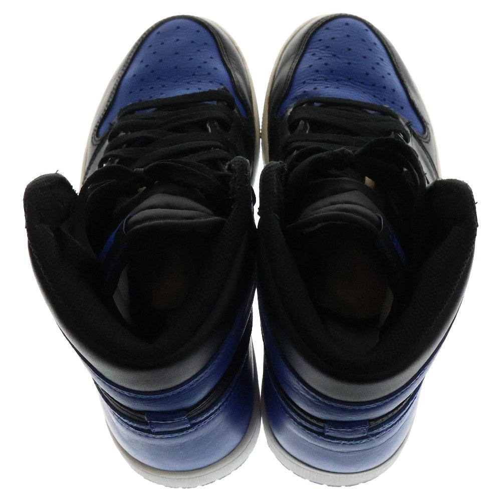 NIKE(ナイキ) AIR JORDAN 1 RETRO HIGH OG ROYAL 555088‐007 エアジョーダン1レトロ ロイヤル ハイカットスニーカー ブラック/ブルー US8.5/26.5cm