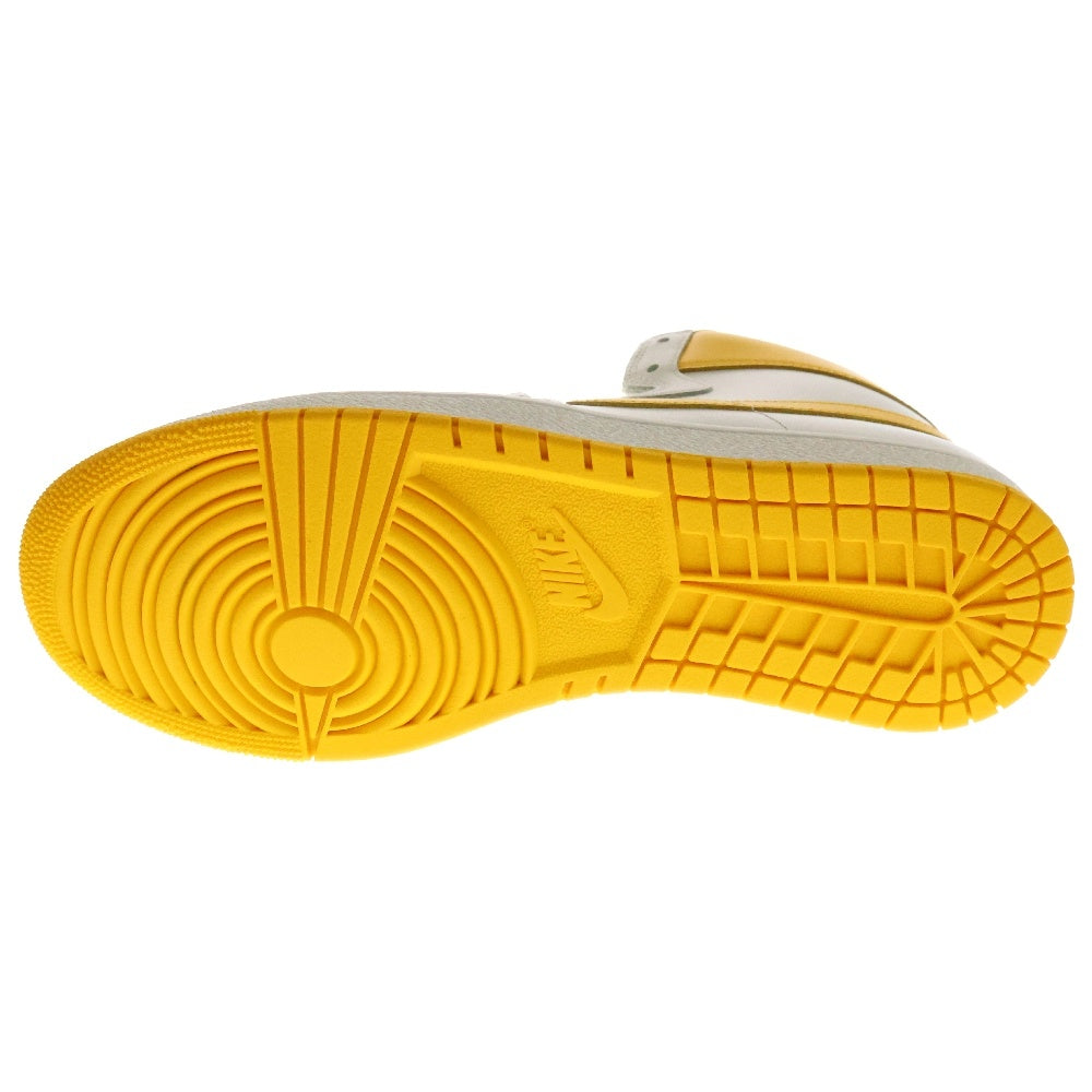 NIKE(ナイキ) AIR SHIP PE SP University Gold DX4976-107 エアシップ ユニバーシティゴールド ハイカットスニーカー イエロー/ホワイト US10/28.0cm