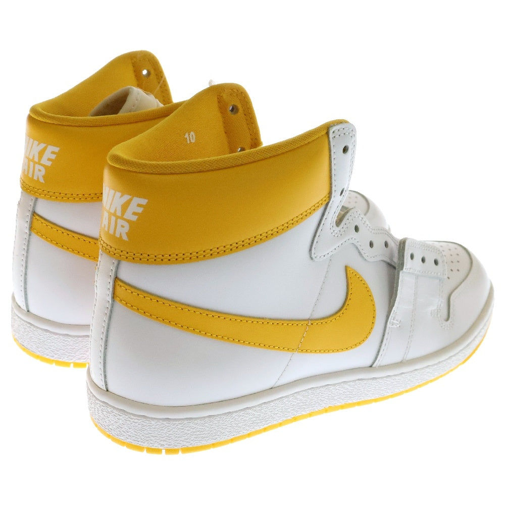 NIKE(ナイキ) AIR SHIP PE SP University Gold DX4976-107 エアシップ ユニバーシティゴールド ハイカットスニーカー イエロー/ホワイト US10/28.0cm