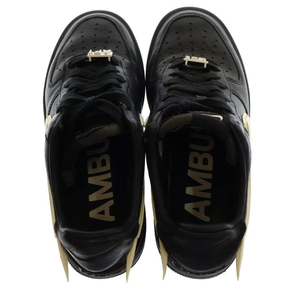 NIKE(ナイキ) ×AMBUSH AIR FORCE 1 LOW SP アンブッシュ エアフォース1 ローカットスニーカー ブラック US8/26cm DV3464-001