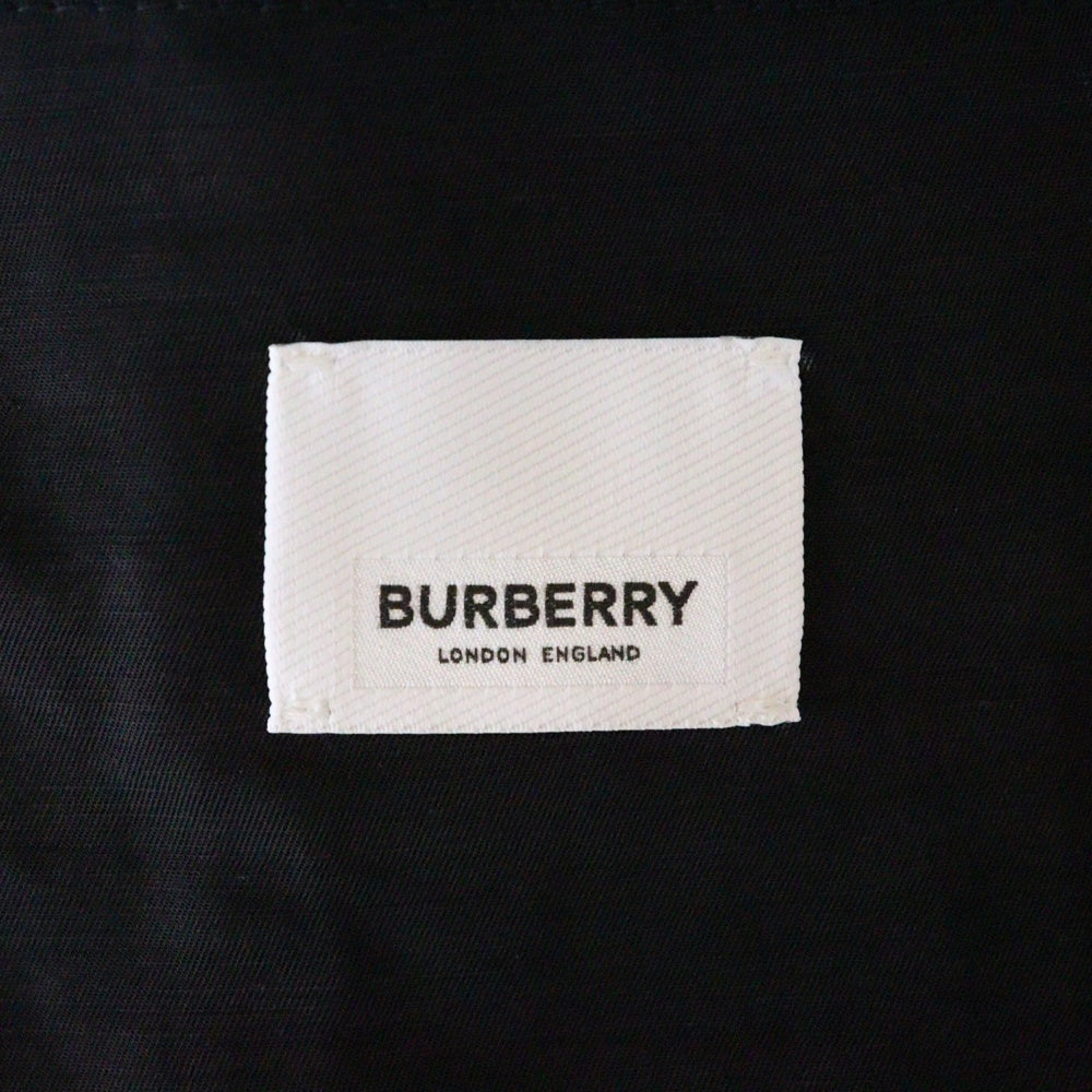 BURBERRY(バーバリー) Kaban Reversible Striped Technical Linen Field Jacket リバーシブル テクニカル リネン フィールド ジャケット ブラック 4559093