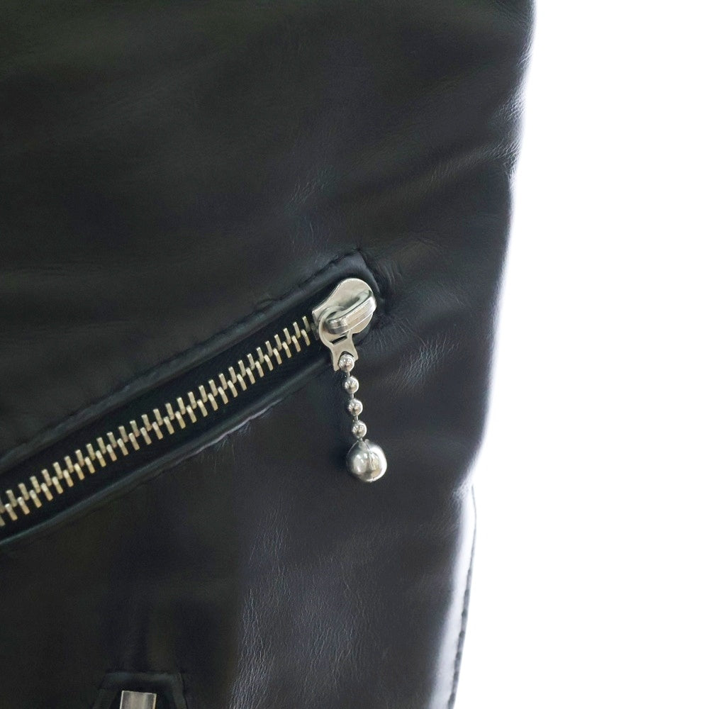 Lewis Leathers(ルイスレザー) 441T CYCLONE TIGHT FIT サイクロン タイトフィット ホースハイド ダブルライダース レザージャケット ブラック