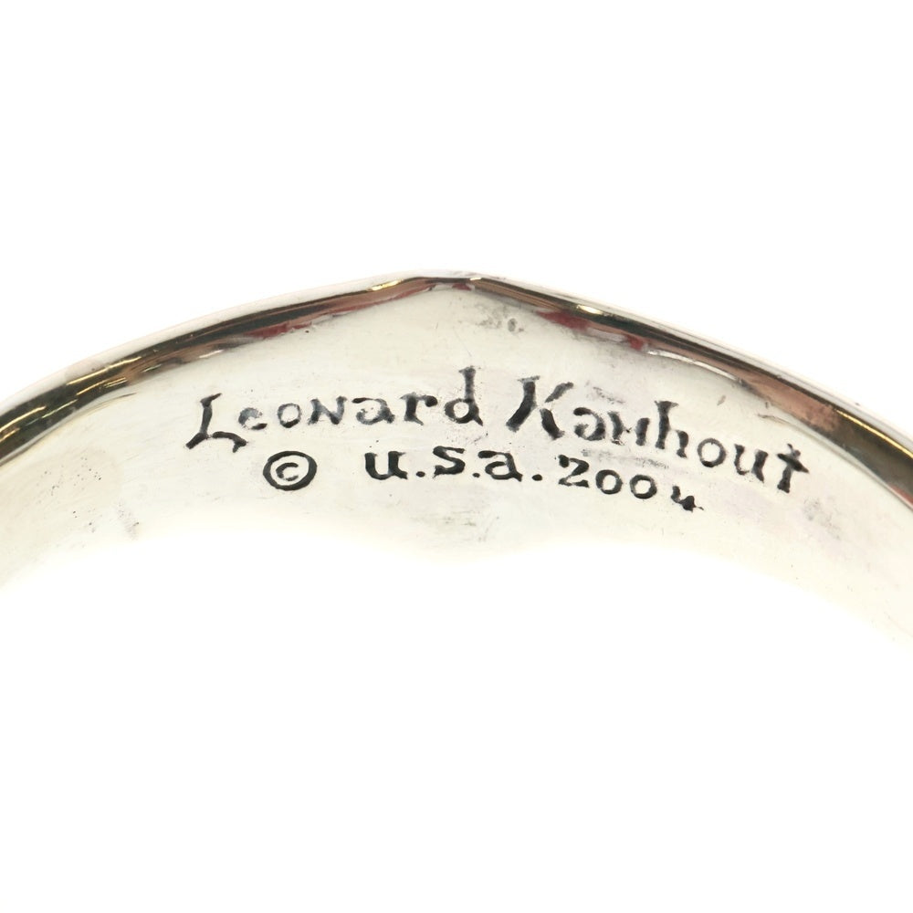 LEONARD KAMHOUT(レナードカムホート) シルクカフ バングル
