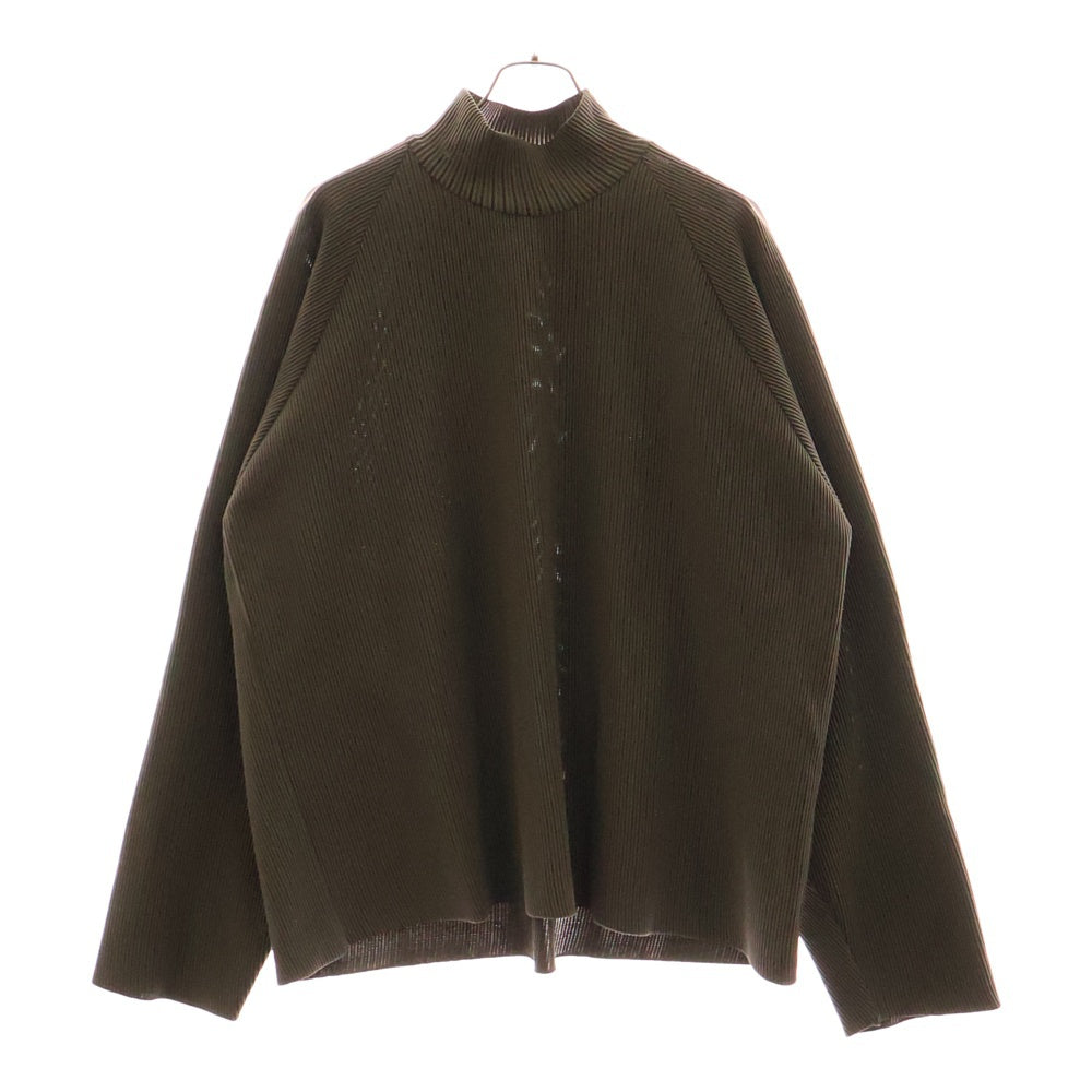 Stein(シュタイン) 22AW OVERSIZED GRADATION PLEATS LS オーバーサイズグラデーションプリーツハイネックカットソー ブラウン ST.304