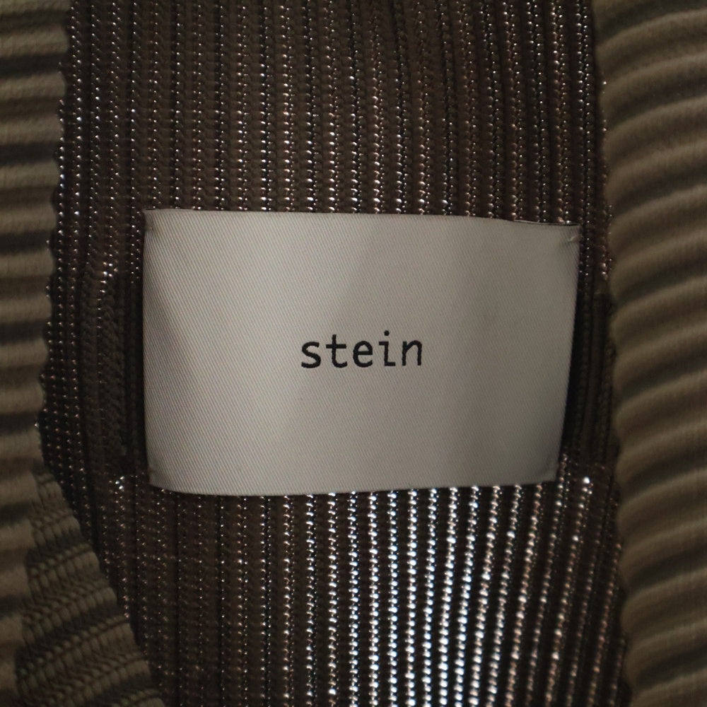 Stein(シュタイン) 22AW OVERSIZED GRADATION PLEATS LS オーバーサイズグラデーションプリーツハイネックカットソー ブラウン ST.304