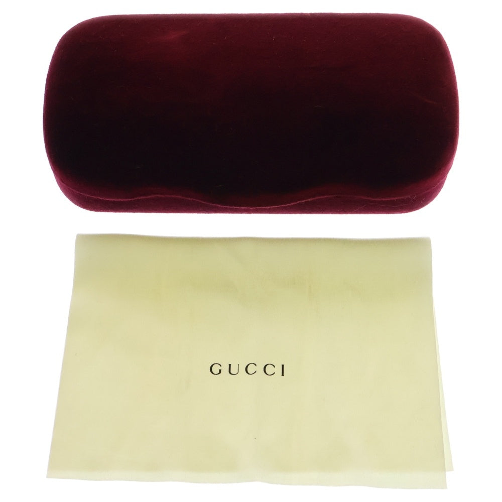 GUCCI(グッチ) ハート型 メタルフレーム ダブルブリッジ クリングスタイプ サングランス レディース GG1283S
