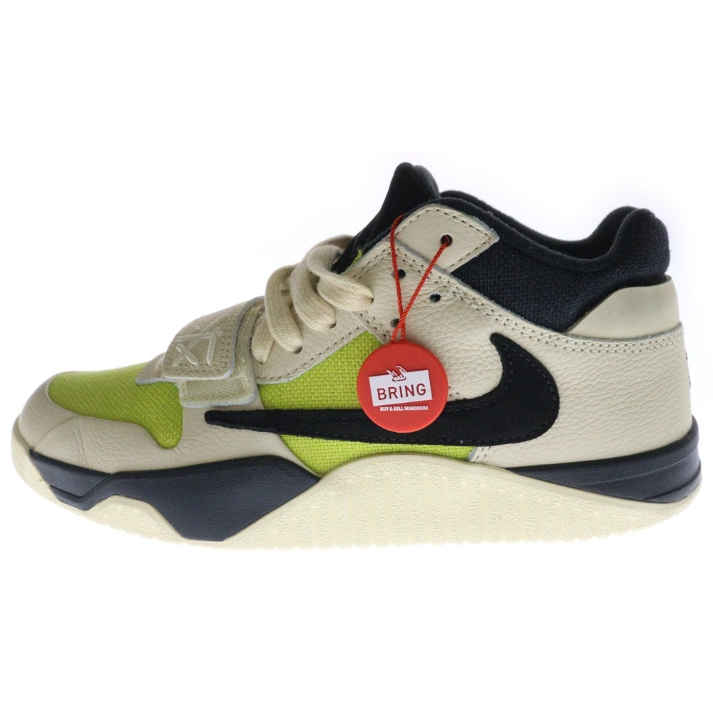 NIKE(ナイキ) JUMPMAN JACK TR CJ1 T-Rexx ジャンプマンジャック ティーレックス ローカットスニーカー ホワイト/イエロー US8.5/26.5cm FZ8117-102